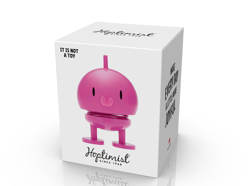 F&H-32243 - F&H Group, Hoptimist Wackelfigur, 4,5x5,8x7,6cm, klein, Farbe pink