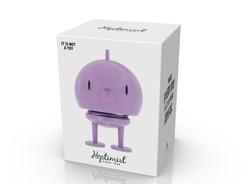 F&H-35788 - F&H Group, Hoptimist Wackelfigur, 7,4x8,5x10,5cm, medium, Farbe Lavender