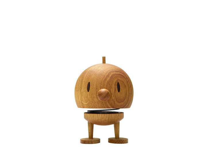F&amp;H-27163 - F&amp;H Group, Hoptimist Wackelfigur, Motiv Bumble aus Holz, Medium, 7,5x8,5x10,7cm