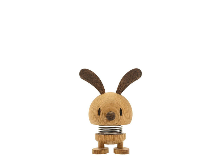F&amp;H-26983 - F&amp;H Group, Hoptimist Wackelfigur, Motiv Bunny aus Holz, Small, 7,5x5,8x9cm