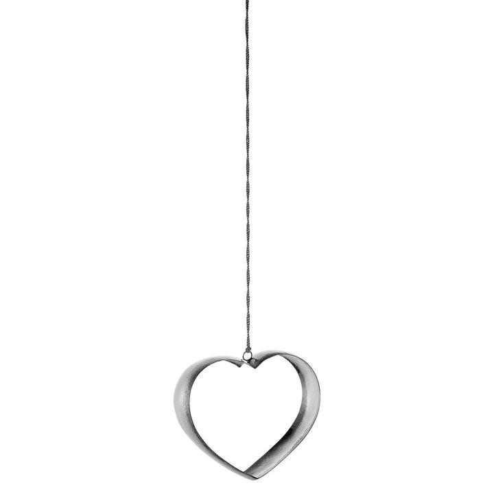FINK-151164 - Fink, Anya Deko Herz silberfarben, H18cm x 19 x 6cm