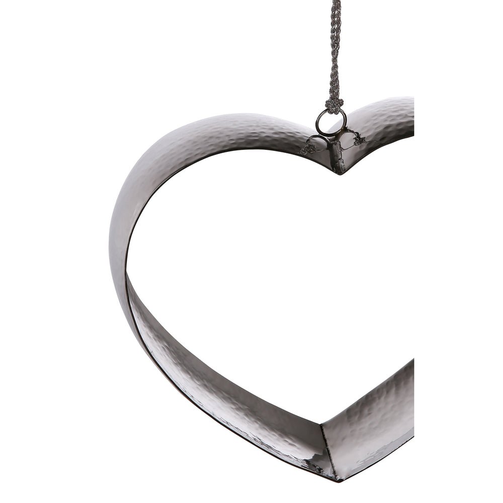FINK-151164 - Fink, Anya Deko Herz silberfarben, H18cm x 19 x 6cm