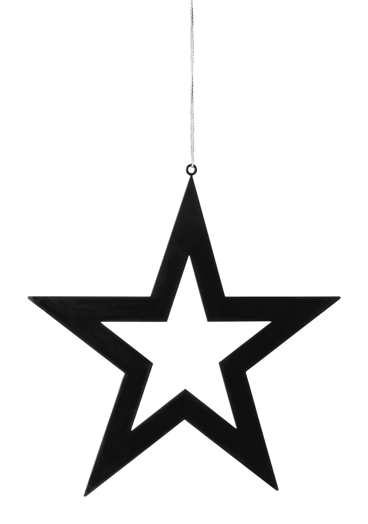 FINK - 151187 - FINK, Insa Anhänger Stahl pulverbeschichtet glatt, schwarz, Höhe 10,5cm