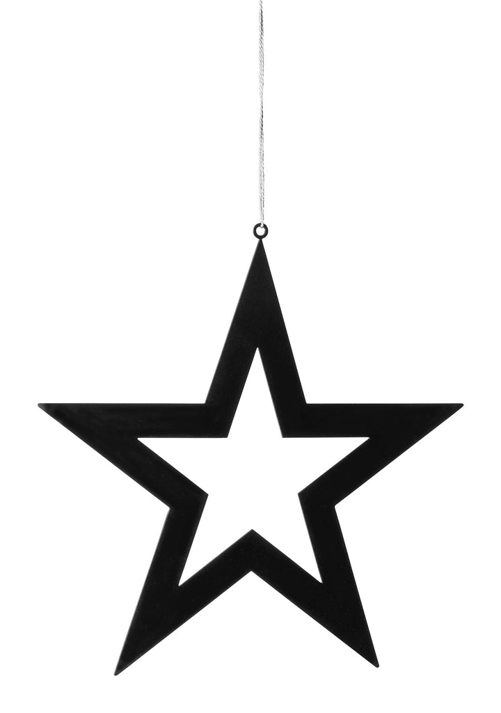 FINK - 151187 - FINK, Insa Anhänger Stahl pulverbeschichtet glatt, schwarz, Höhe 10,5cm