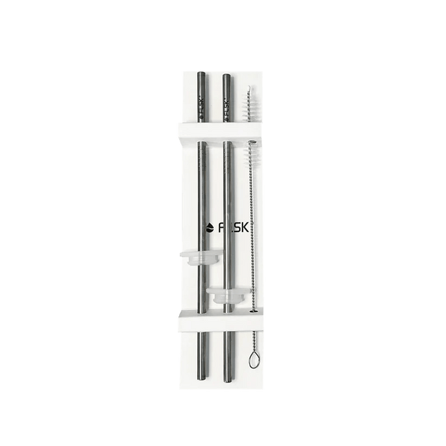 FL - 8090 - 0000 - 0009 - FLSK Edelstahl Strohhalm 2er Set
