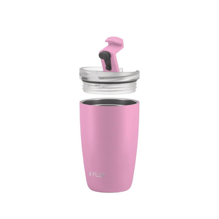 FL-1030-0350-2043 - FLSK To - Go - Cup aus Edelstahl, blosoom, 350ml, 14,2cm hoch mit Deckel