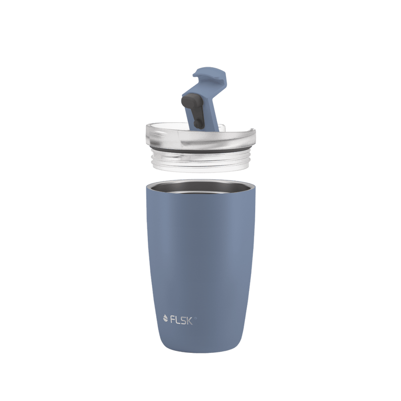FL-1030-0350-2044 - FLSK To - Go - Cup aus Edelstahl, denim, 350ml, 14,2cm hoch mit Deckel