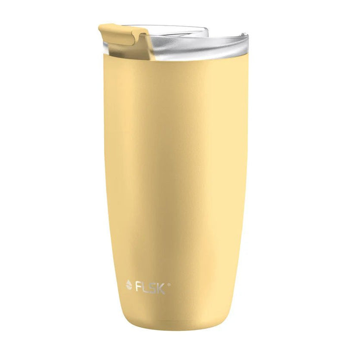 FL - 1030 - 0500 - 2038 - FLSK To - Go - Cup aus Edelstahl, lemon, 500ml, 17,8cm hoch