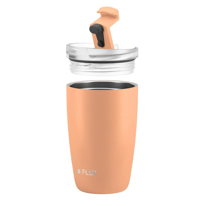 FL - 1030 - 0350 - 2037 - FLSK To - Go - Cup aus Edelstahl, peach, 350ml, 14,2cm hoch