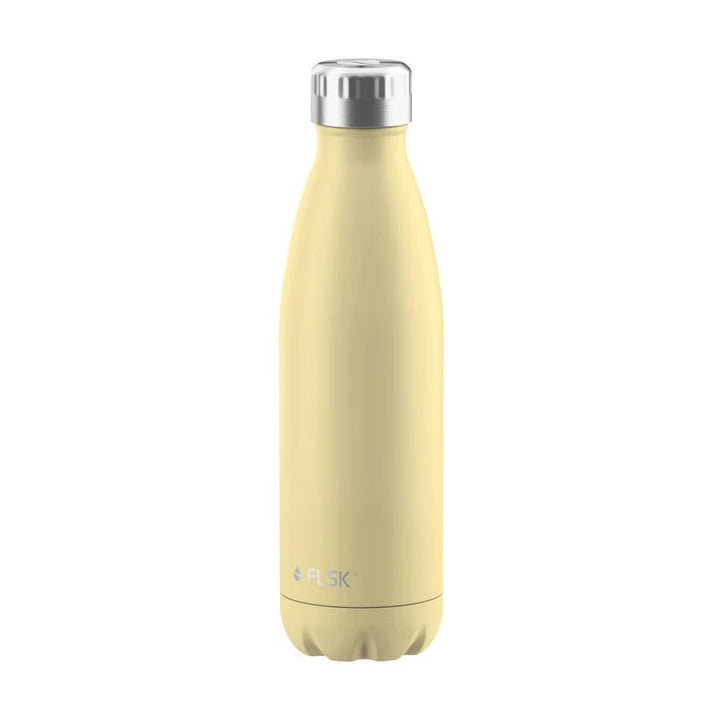FL - 1010 - 0500 - 2038 - FLSK Trinkflasche aus Edelstahl, lemon, 500ml, 25,5cm hoch