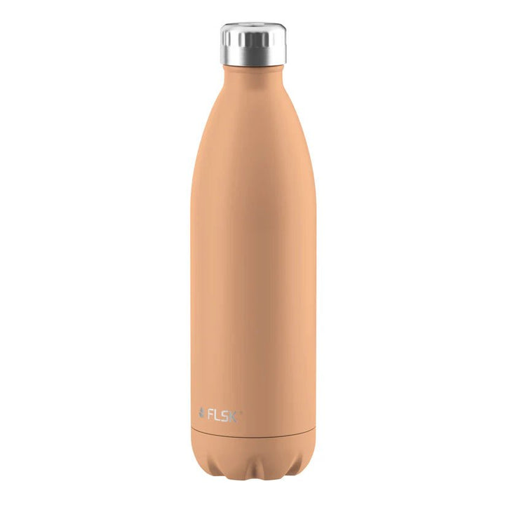 FL - 1010 - 1000 - 2037 - FLSK Trinkflasche aus Edelstahl, peach, 1000ml, 32cm hoch