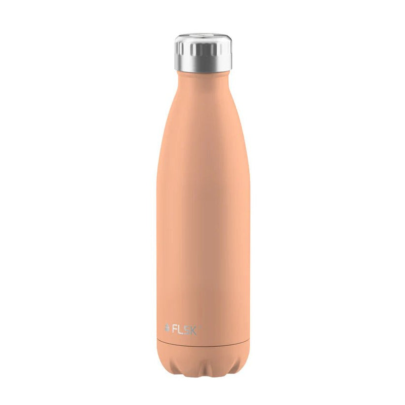 FL - 1010 - 0500 - 2037 - FLSK Trinkflasche aus Edelstahl, peach, 500ml, 25,5cm hoch
