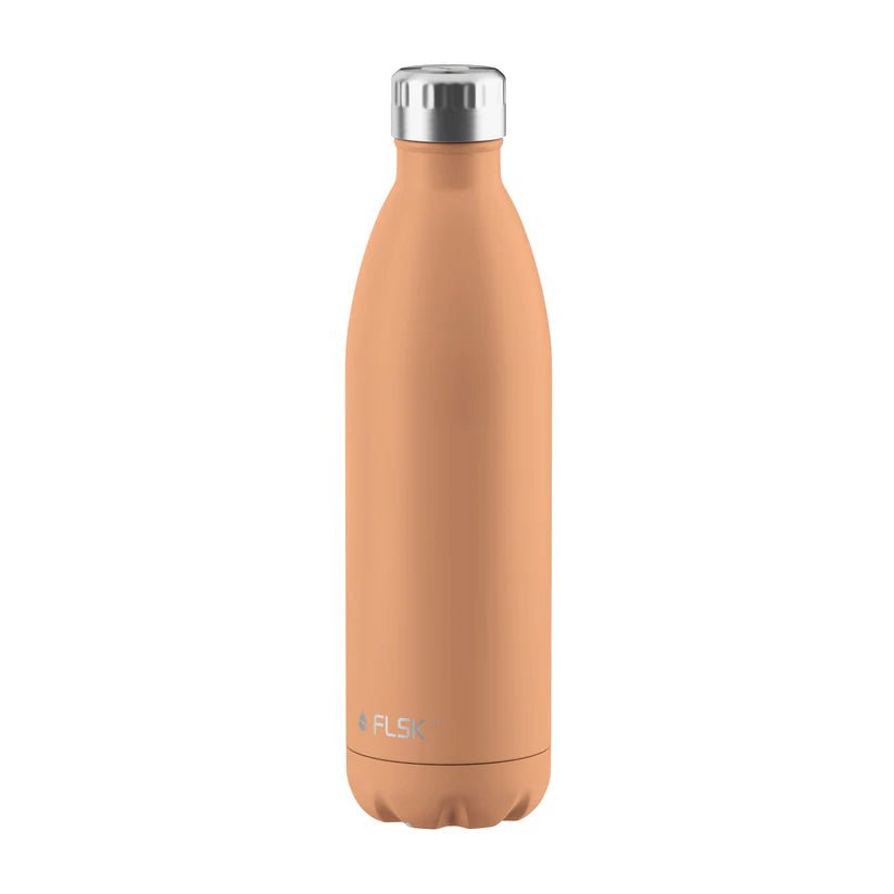 FL - 1010 - 0750 - 2037 - FLSK Trinkflasche aus Edelstahl, peach, 750ml, 28,6cm hoch