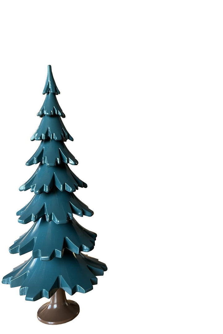 GAH-34282 - Gahlenz - Baum grün lackiert passend für Kapelle - Höhe 24,5cm&