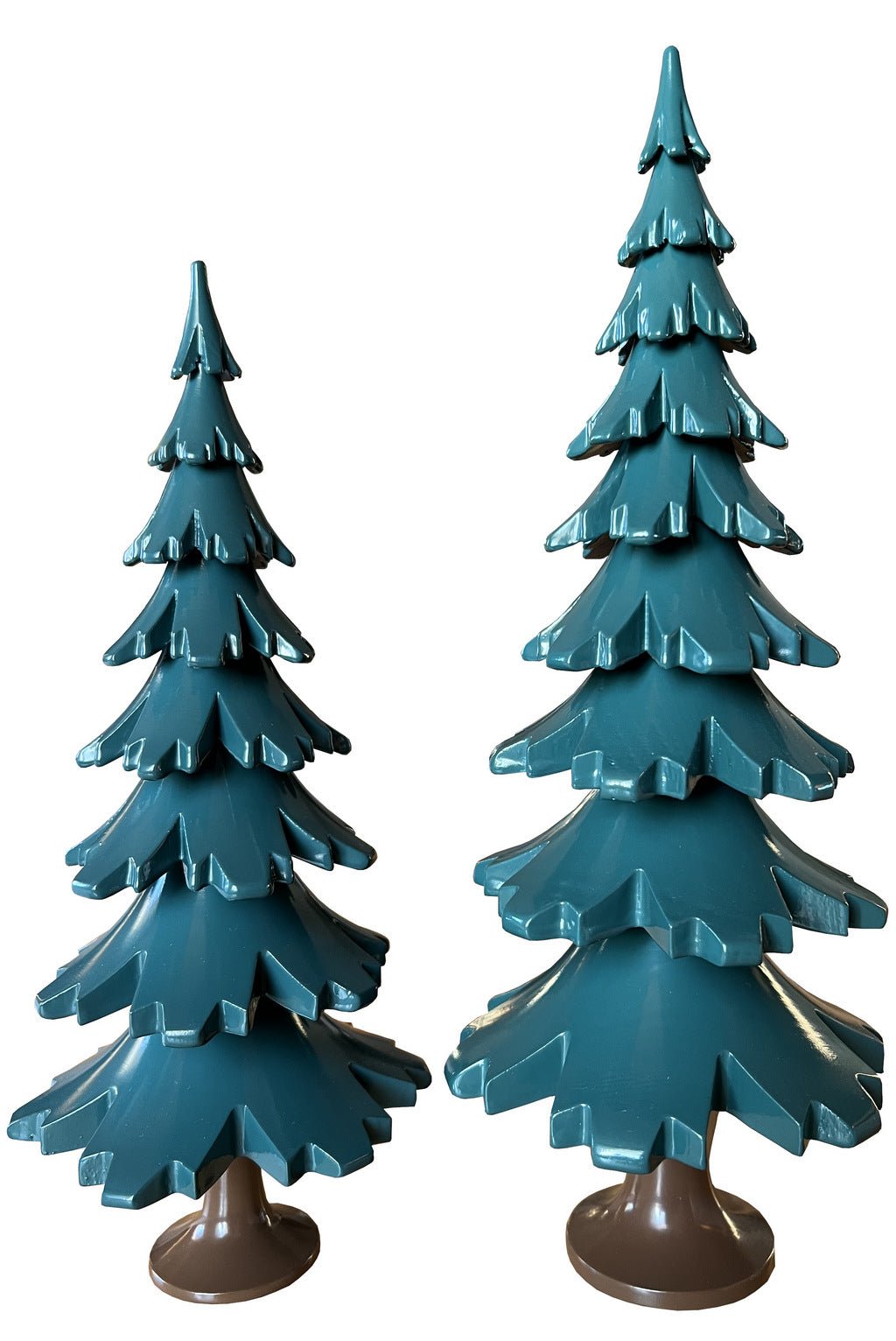 GAH-34702 - Gahlenz - Baum grün lackiert passend für Kapelle - Höhe 29cm&