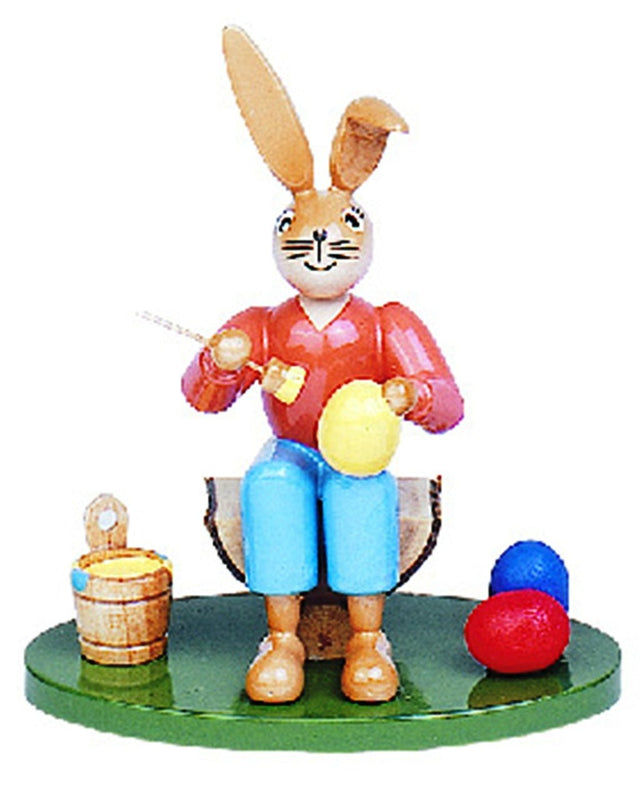 GAH-71541 - Gahlenz - Hasen - Maler sitzend - 10cm