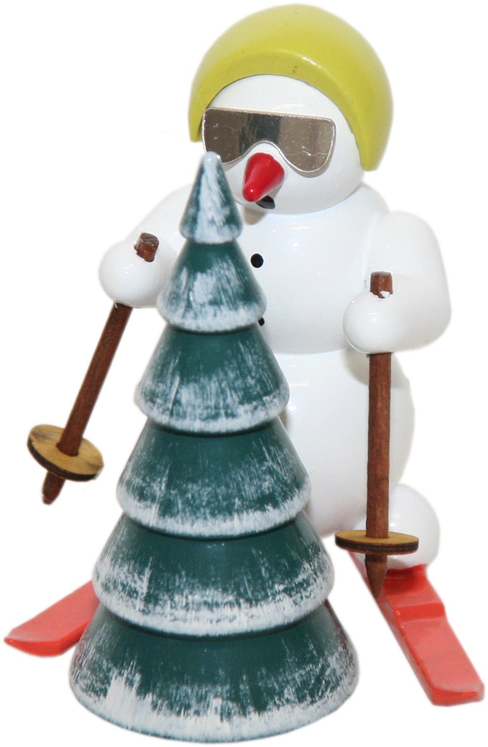 GAH - 38260 - Gahlenz - Snemand - Gruppe 'Snemand som skiløber med træ - 6 cm'