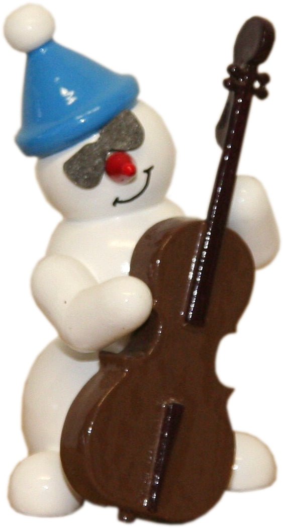 GAH - 38010 - Gahlenz - Hóemberek - Csoport 'Hóember nagybőgővel - 7 cm'