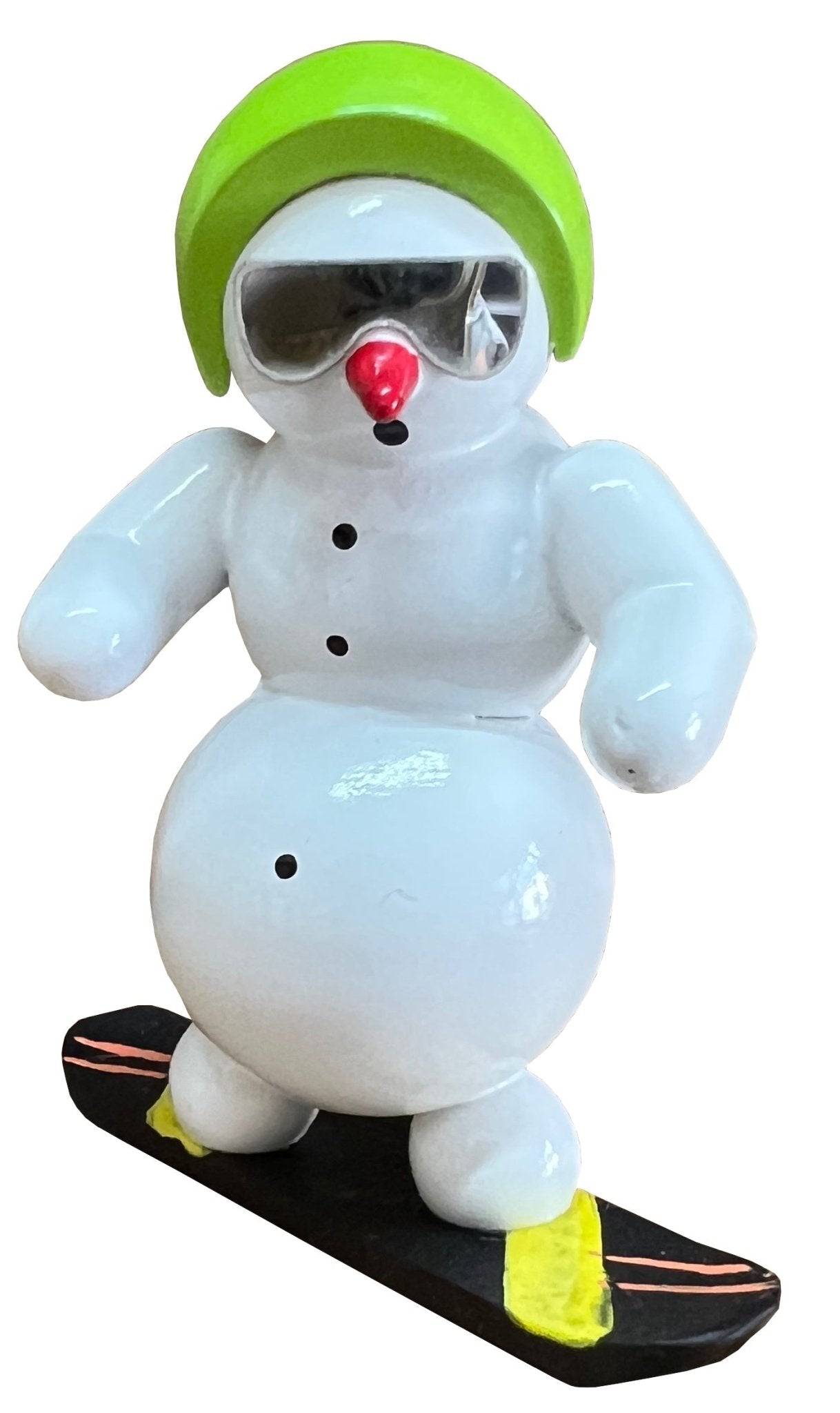 GAH - 38201 - Gahlenz - Sneeuwpoppen - Groep 'Sneeuwpop - Snowboarder - 5,5 cm'