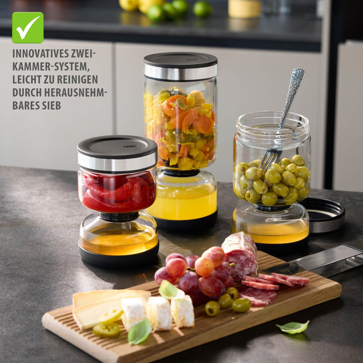 GEF-18931 - Gefu, Abtropfglas "Lavina", 900ml