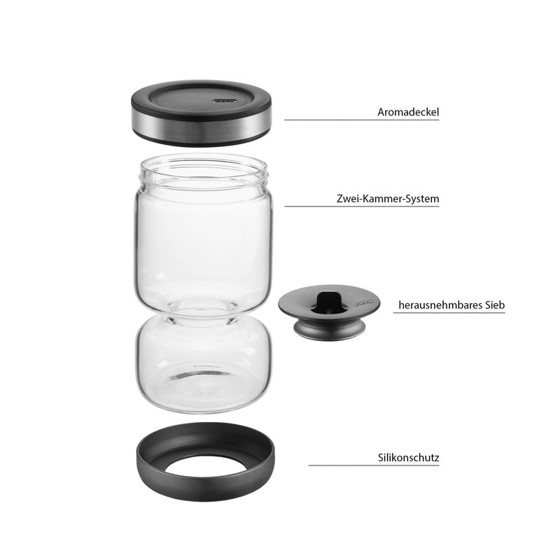 GEF-18931 - Gefu, Abtropfglas "Lavina", 900ml