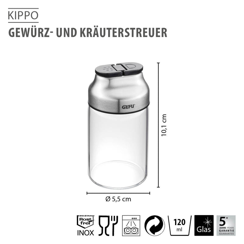 GEF-33731 - Gefu, Gewürz- und Kräuterstreuer "Kippo"