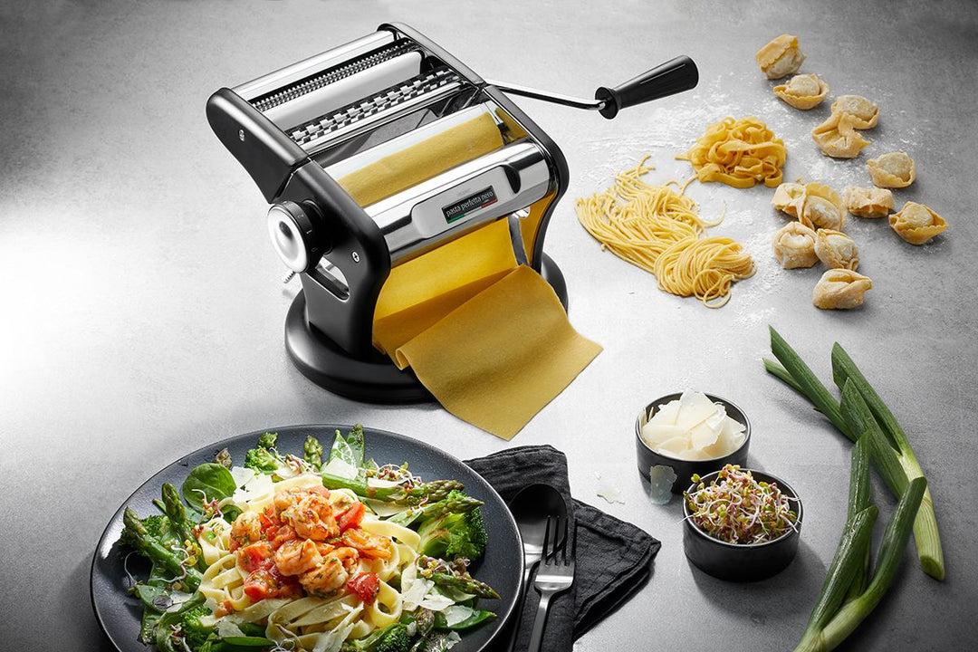 GEF - 29401 - Gefu, Profi - Pastamaschine, Pasta Perfetta Excellence, schwarz matt