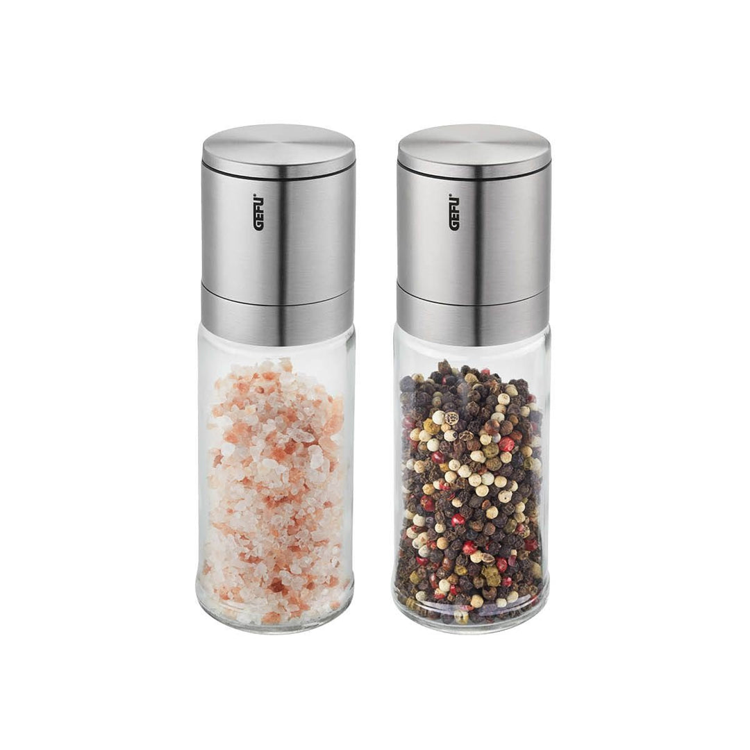 GEF-89578 - Gefu, Salt and pepper mill "Lamola", 2 pieces