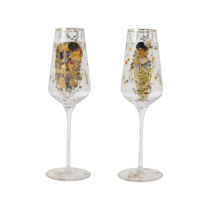 67075181 - Goebel Artis Orbis, Sektglas, Gustav Klimt - Adele &amp; der Kuss 2025