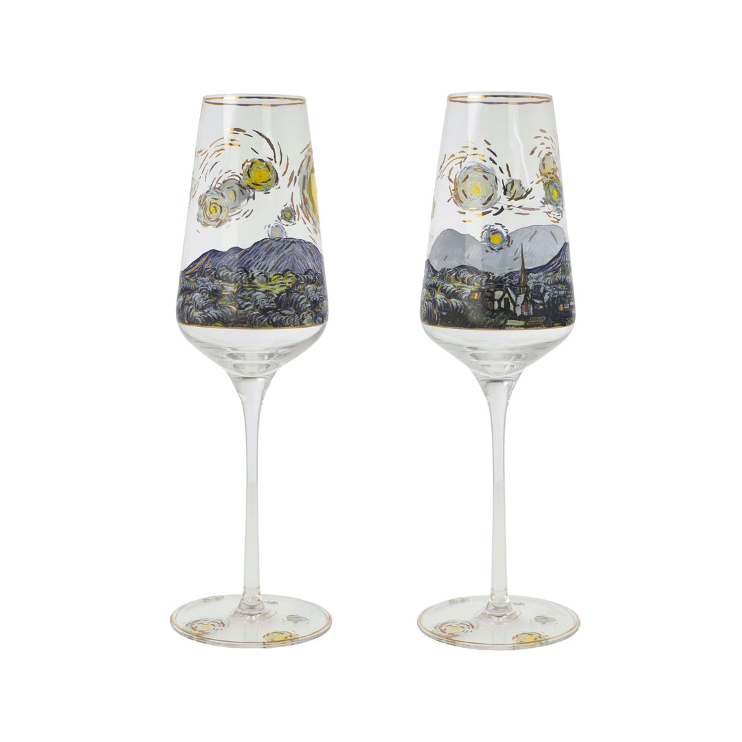 67075191 - Goebel Artis Orbis, Sektglas, Vincent Van Gogh - Sternennacht 2025