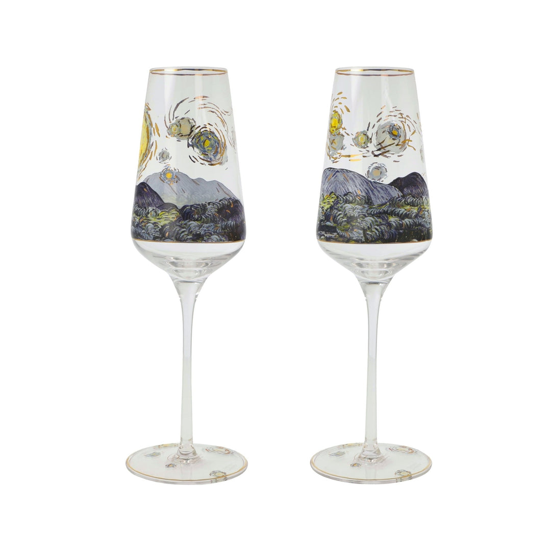 67075191 - Goebel Artis Orbis, Sektglas, Vincent Van Gogh - Sternennacht 2025