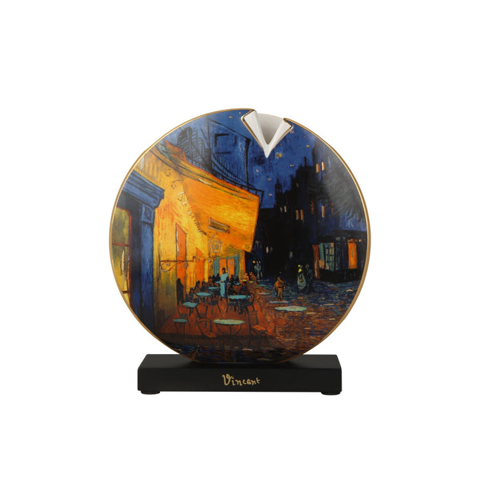 67075131 - Goebel Artis Orbis, Vase, Van Gogh - Café bei Nacht 2025