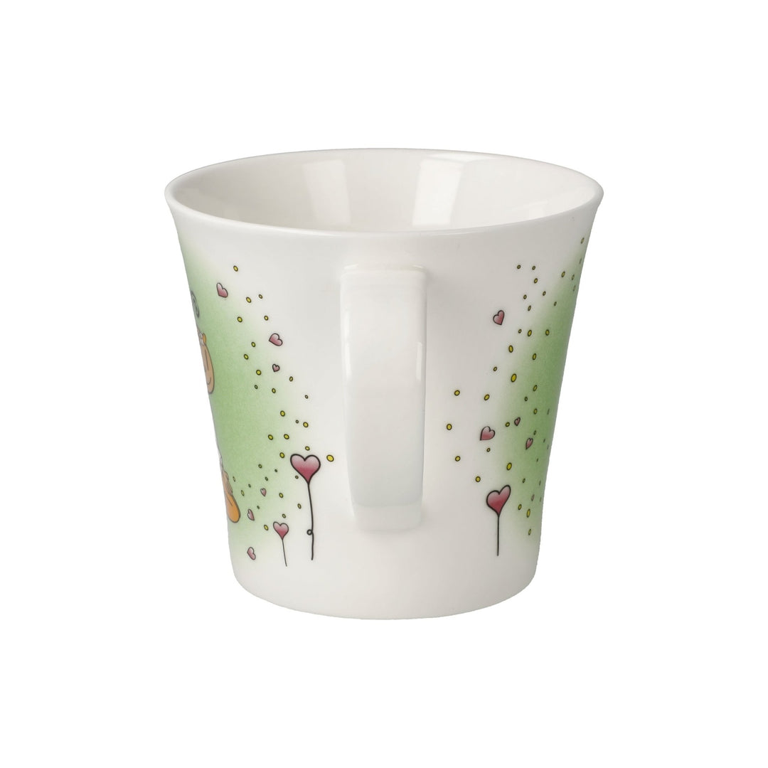 54103211 - Goebel Atelier, Tasse, Der kleine Yogi - Danke 2025