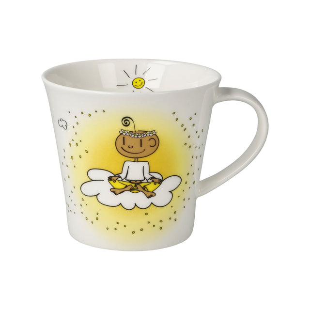 54103231 - Goebel Atelier, Tasse, Der kleine Yogi - Dein Lächeln 2025