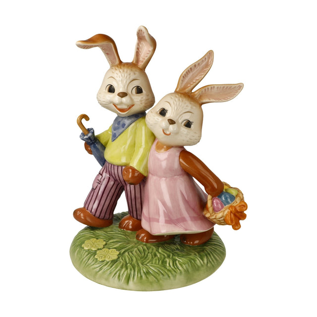 66846961 - Goebel Auf dem Weg ins Glück 28 cm - große Osterfigur aus Steingut