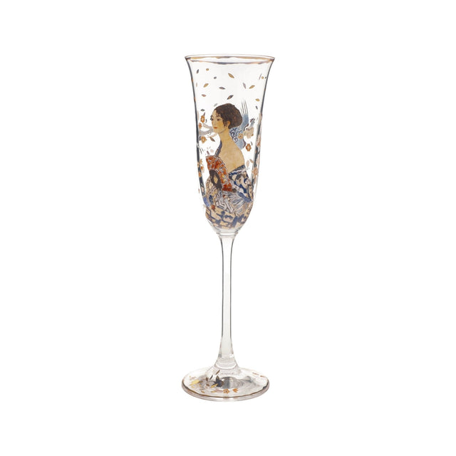 67075441 - Goebel Gustav Klimt Sektglas 'Dame mit Fächer' 2026