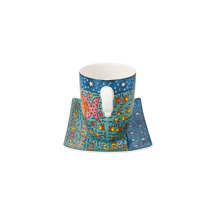 26103651 - Goebel James Rizzi kunstnerkopp med fat &