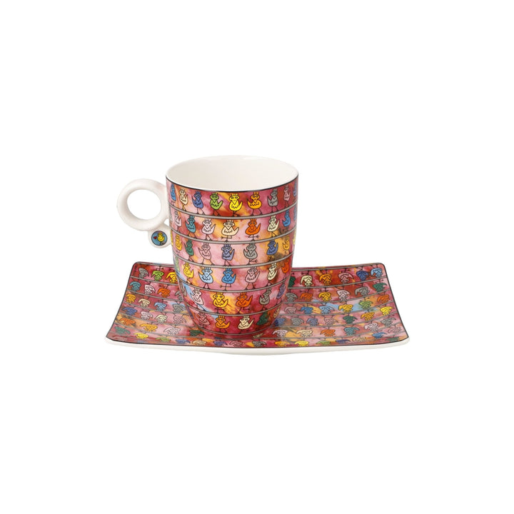 26103671 - Goebel James Rizzi Künstlertasse mit Untertasse &