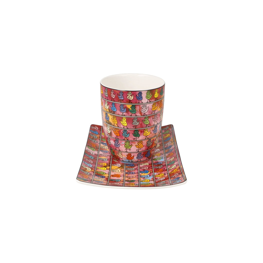 26103671 - Goebel James Rizzi Künstlertasse mit Untertasse &