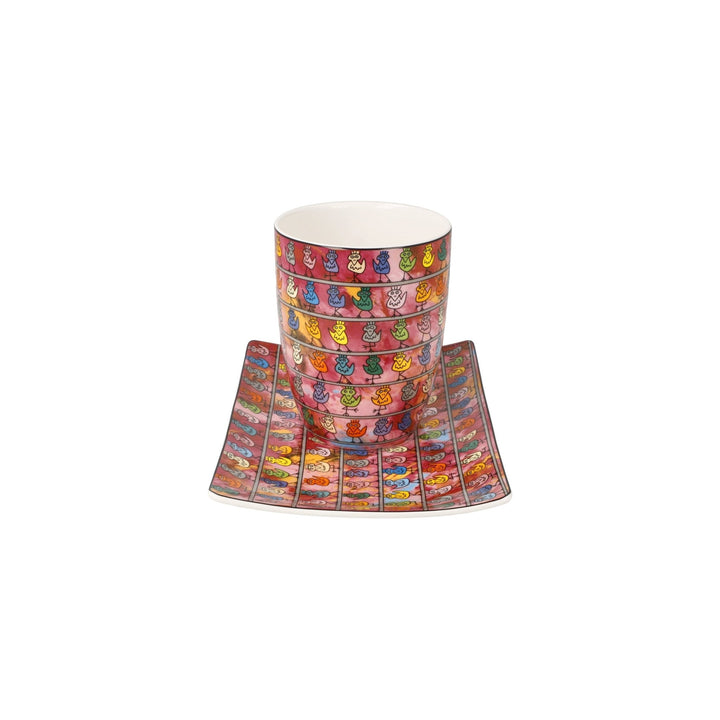 26103671 - Goebel James Rizzi Künstlertasse mit Untertasse &