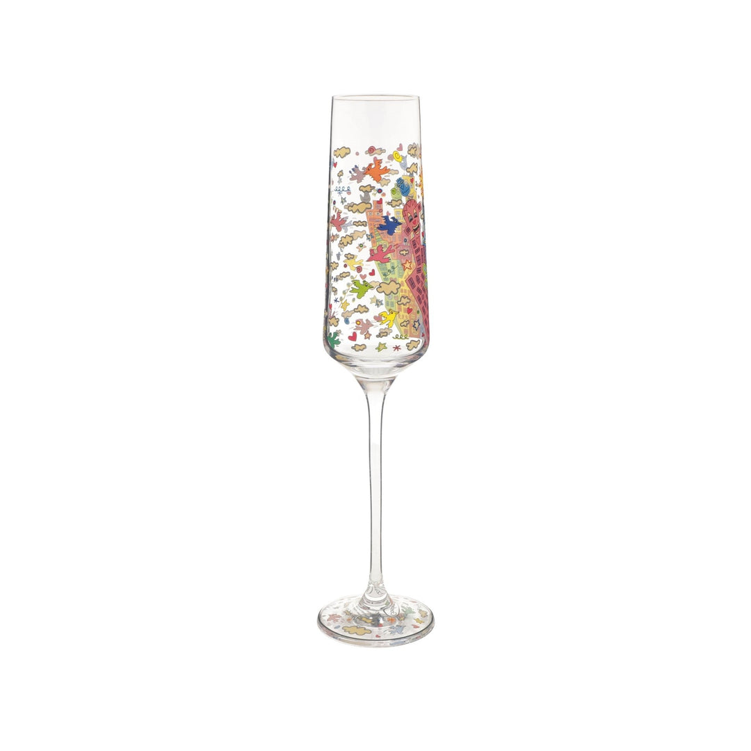 26103581 - Goebel James Rizzi Champagne Glass &