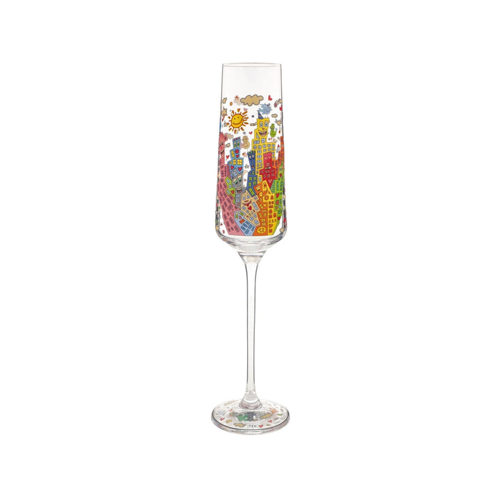 26103581 - Goebel James Rizzi Champagne Glass &