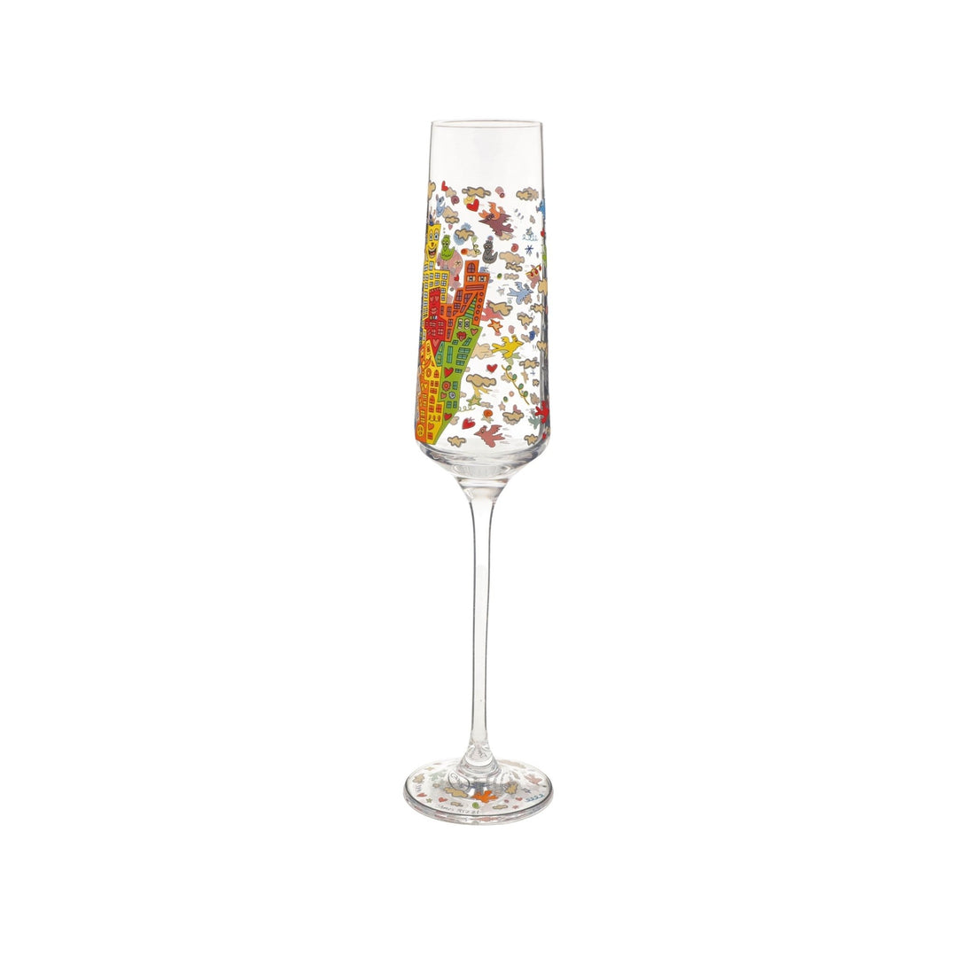 26103581 - Goebel James Rizzi Champagne Glass &