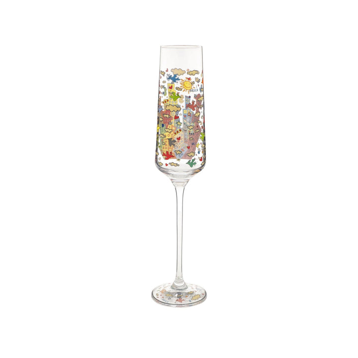 26103581 - Goebel James Rizzi Champagne Glass &