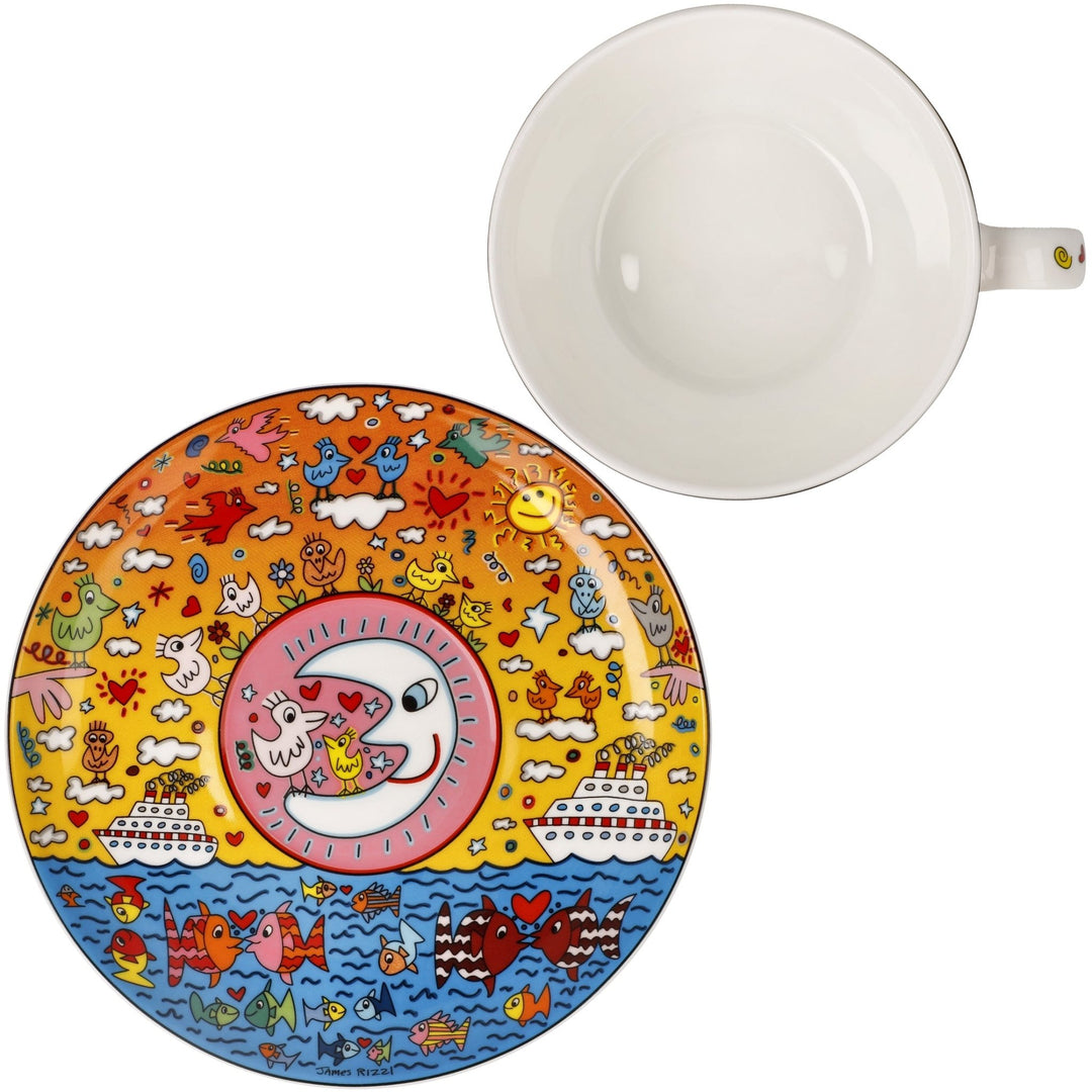 26103631 - Goebel James Rizzi Tee - / Cappuccino Cup &