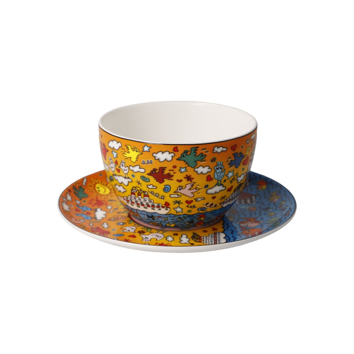 26103631 - Goebel James Rizzi Tee - / Cappuccino Cup &