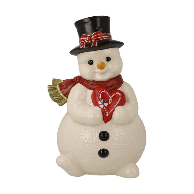 66705051 - Goebel Schneemänner Figur 'Glücksherz' 2026