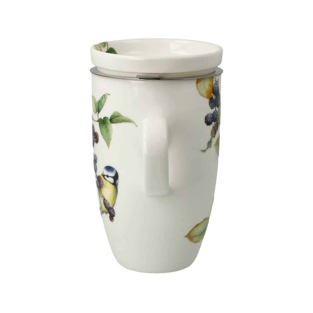 23123891 - Goebel Singvögel Teetasse mit Deckel und Sieb &