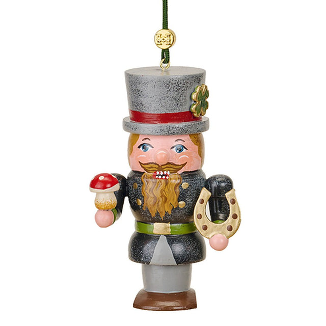 HUB-130h0007 - Hubrig Baumbehang Nussknacker Glücksbringer – Neu 2027 | 7 cm