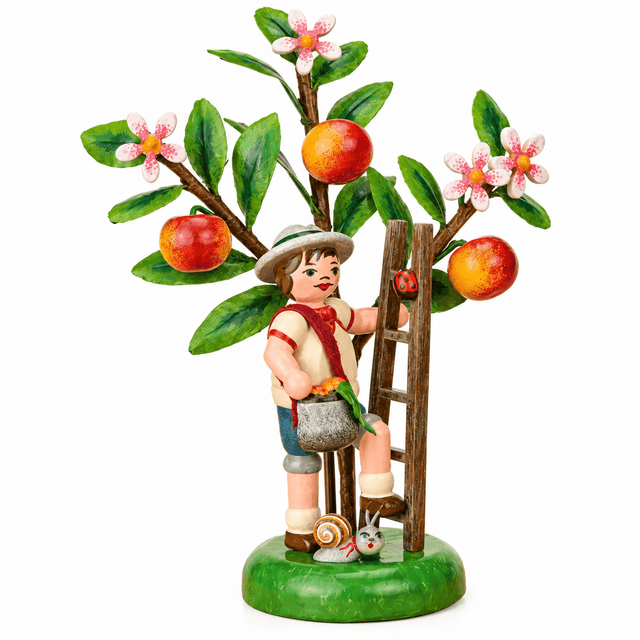 HUB-304h2027 - Hubrig Jahresfigur 2027 Pfirsich – Neuheit 2027 | 13 cm